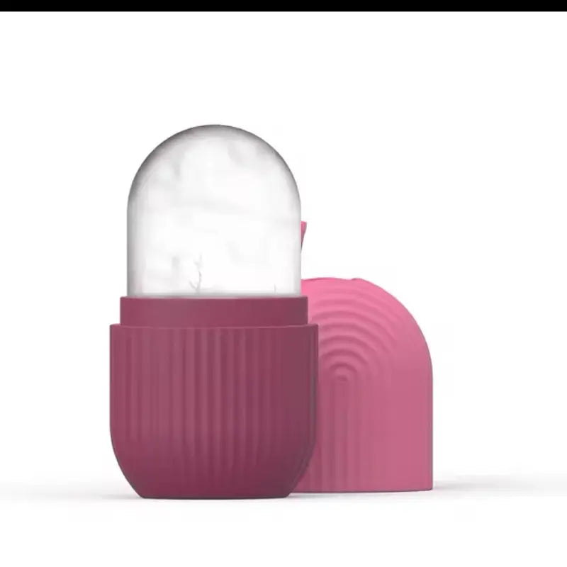 Face Ice Roller for Cooling and Soothing Skincare - Versatile Facial Cleansing Tool for All Skin Types, Ideal for Reducing Puffiness and Providing a Refreshing Sensation