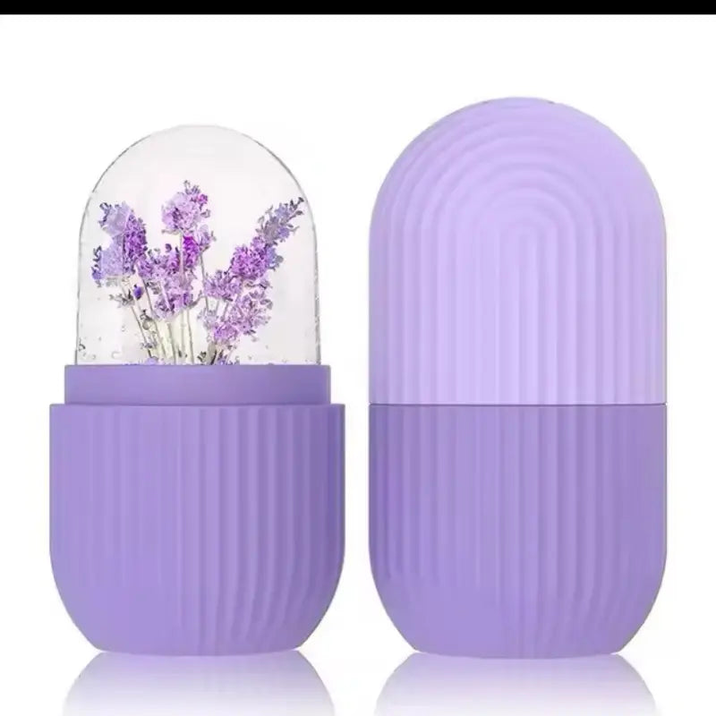 Face Ice Roller for Cooling and Soothing Skincare - Versatile Facial Cleansing Tool for All Skin Types, Ideal for Reducing Puffiness and Providing a Refreshing Sensation