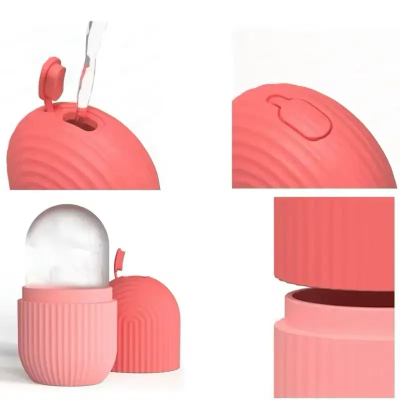 Face Ice Roller for Cooling and Soothing Skincare - Versatile Facial Cleansing Tool for All Skin Types, Ideal for Reducing Puffiness and Providing a Refreshing Sensation